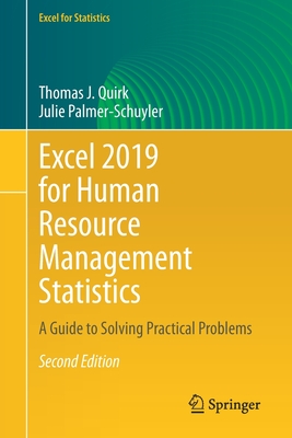 Excel 2019 for Human Resource Management Statistics : A Guide to Solving Practical Problems