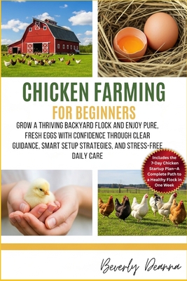 CHICKEN FARMING FOR BEGINNERS  : Grow a Thriving Backyard Flock and Enjoy Pure, Fresh Eggs with Confidence Through Clear Guidance, Smart Setup Strateg
