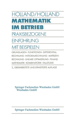 Mathematik im Betrieb : Praxisbezogene Einführung mit Beispielen
