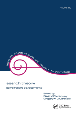Search Theory: Some Recent Developments