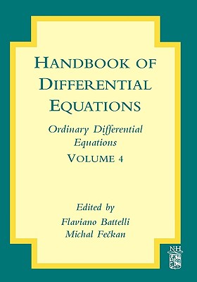 Handbook of Differential Equations: Ordinary Differential Equations Vol. 4